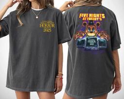 Halloween Horror Nights Five Nights At Freddy's T-Shirt, Universal Studios Shirt Unisex T-Shirt M gray