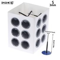 24Pcs 3/4.5/6mm Pneumatic Mushroom Nail Film Car Tyre Cold Patch Film Rubber Stitching Machine Wheel Repair Kit Integral Plug 3mm
