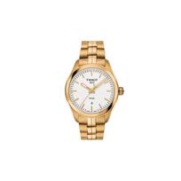 Tissot PR100 Kolekcijos Kvarcinis Mechanizmas Moteriškas Laikrodis 33mm Baltas Ciferblatas Nerūdijančio Plieno Korpusas T101.210.33.031.01 Rose Gold Strap