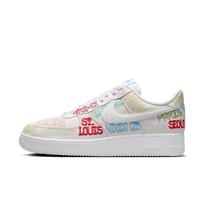 Nike Air Force 1 žemi Skateboard batai Unisex Balti II1549-100 40.5