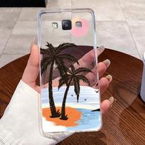 Casing For Samsung Galaxy A5 2015 Case SM-A500F A500Y Aesthetic Fashion Cute Cat Soft Silicone Back Cover Transparent Phone Case Samsung A5 2015