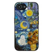 Starry Night Van Sunflower Gogh Painting Case for Motorola Moto Edge 50 30 Fusion 40 NEO Ultra Pro G22 G23 G20 G35 G84 G13 G53 Motorola Edge 50 gray