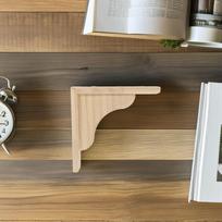 Natural Wood Triangular Support Bracket Unfinished Paintable Shelf Corbel for Kitchen Cabinets Bookshelves Wall Mounted Storage other