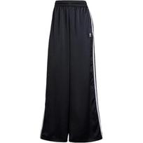 (WMNS) adidas Adicolor Satin Wide Leg Track Pants Asia Sizing 'Black' Women's IU2520 XS