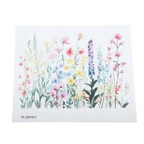 Removable Stickers Creative Stickers Home Interior Vibrant Colors Easy Application Stylish Leaf And Flower Decals China Mainland