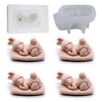 Sleeping Baby Mold for Soap, Chocolate, Resin, and Aromatherapy Thin Mold