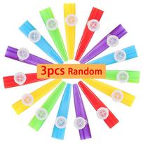 3/7pcs Plastic Kazoo Wind Instrument Festival Party Atmosphere Creating Supplies for Music Lovers Stage Street Performance XJM