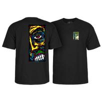 Powell Peralta Skateboards Shirt Lance Conklin Face Black S įvairiaspalvis