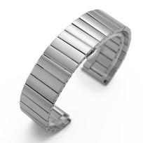Solid Stainless Steel Watch Strap 18mm 20mm 22mm Universal Watchbands Quick Release Silver Brushed Metal Watch Bracelet for Men 22mm sidabras
