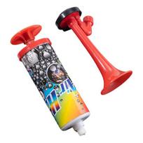 Large Cheering Horn for Soccer Game, Fan Air Horn for Stadium, Hand Pump Megaphone Noise Maker for Team Party Festival A