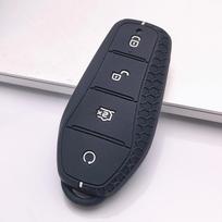 Key Fob Cover for BYD Atto Han Dolphin Seal Anti-Scratch Surface Shockproof Structure Soft Grip Texture Easy Install Design Responsive Button Touch juoda