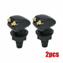 2PCS Dual Holes Adjustable Car Windshield Washer Nozzles Wiper Water Spray-Jet