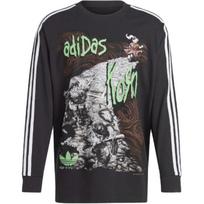 adidas originals X KORN Long Sleeve Shirt Black IW7523 XS