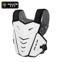 SULAITE Motocross Body Armor Motocross Striukė Motocross Moto Vest Nugaros Krūtinės Apsauga Visureigiai Dirt Bike Apsauginė įranga balta
