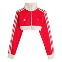 adidas x Avavav Trumpas sportinis džemperis Geresnė skarlato spalva Moteriški viršutiniai drabužiai Raudonas JG8784 L