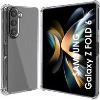 Case for Samsung Galaxy Z FOLD 6 - Shockproof Protection Soft Transparent Silicone Phonillico® skaidri