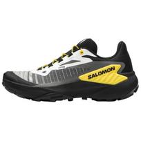 SALOMON GENESIS Abrasion Resistant Support Low Top Casual Trail Running Marathon Running Shoes Unisex Black Sneakers 477628 40⅔ juoda