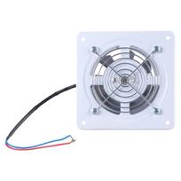 220V Industrial Ventilation Fan Extractor Fan Wall-Mounted Window Exhaust Fan for Kitchen Bathroom and Laundry Room 4 inches white