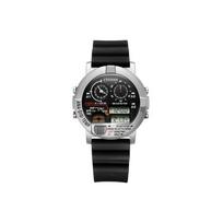 CITIZEN Kvarcinis Mechanizmas PU Dirželis Laikrodis Vyriški Laikrodžiai Juodas Ciferblatas JG0070-11E Black gray