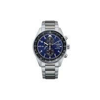 CITIZEN FUTURE FORCE Series Light Powered Quartz Movement Stainless Steel Strap Watch Men's Watches CA0770-81L Blue Dial