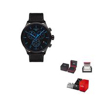 TISSOT Soko kolekcijos kvarciniai vyriški laikrodžiai Laikrodis 45mm juodas ciferblatas nerūdijančio plieno korpusas guminė apyrankė T116.617.37.051.00 Black Dial