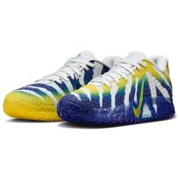 Nike Ja Morant 3 Rebound Grip žemi krepšinio bateliai vyriški Balti Mėlyni Geltoni HF2794-004 41