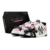 MLB Chunky Liner Romantic Casual, Dreamy Alice Low top Skateboard Shoes Unisex Pink White 3ASXCA12N-50WHS(TeamS2-) 39