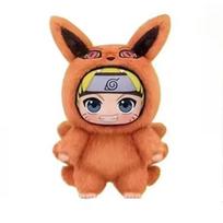 Naruto Itachi Sasuke Kakashi Gaara Series Blind Box Anime Figure Plush Pendant Cute Collectible Gift for Fans