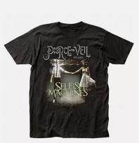 Pierce The Veil Selfish Machines Black Short Sleeve Cotton T-shirt Unisex BLA... Unisex T-Shirt XXXL