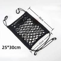 3-Layer Car Mesh Organizer, Seat Back Net Bag, Barrier of Backseat Pet Kids, Tissue Purse Holder, Driver Storage Netting Pouch juoda