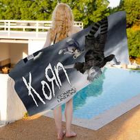 K-Korn Rock Band Anime Beach Swimming Towel Soft Absorbent Washcloth Children's Gifts For Kids Travel Camping Gym W40*H60(CM)