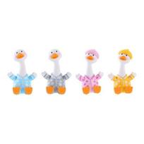 4 Pcs Mini Resin Duck Figurines Cartoon Small Duck Statue Collectible Animal Ornaments for Car Dashboard Office Desk Decor Fairy Garden Landscape 4pcs