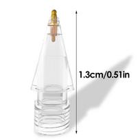 1/2/3Pcs Anti-slip Pencil Tips for Apple Pencil 1st 2nd Generation Fine Point Tablet Pen Nibs Precise Spare Stylus Metal Nib