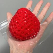 Braškinis Taba Squishy Fidget Žaislas - Lėtai atsigaunantis streso mažinimo žaislas vaikams, suaugusiems, biurui ir vakarėlių dovanėlėms - Spaudžiamas dovanų žaislas