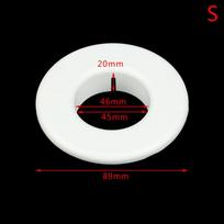 ABS Air Conditioning Hole Cover Round Wall Reserved Hole Decorative Cap S
