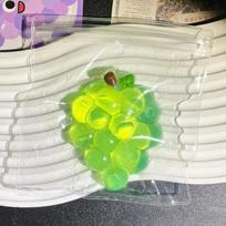 Squishy Taba Handmade Grape Squeeze Toy Sticky Fruit Stress Easing Slow Rising Sensory Fidget Toy For Anxiety And Focus Gift