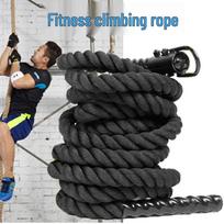 Multi-Functional Climbing Rope for Gym, Firefighting, Strength Training & Endurance: Hemp Rope for Arm & Abdominal Muscle Building Polyester Climbing Rope 25mm 3m