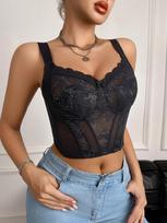 Women's Full Cup Shapewear Bra with Nine-Row Hook L