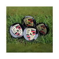 4 VNT. 65 mm Ratlankio centrinis dangtelis Logotipas Stebulės dangtelis Emblema Porsche Boxster Cayenne Panamera Macan Cayman 911 918 996 917 991