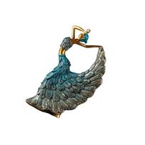 Peacock Dancer Figurines Dancing Sculpture Resin Decor Crafts Home en