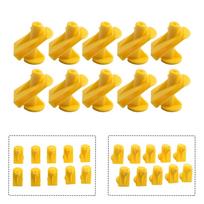 Smart Fortwo dugno apdailos tvirtinimo spaustukas Naujos dalys yellow