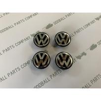 Volkswagen VW 70mm lengvojo lydinio ratlankio centrinis dangtelis, 4 vnt. rinkinys, atsarginė dalis
