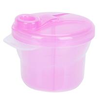 Baby Milk Powder Formula Dispenser Feeding Storage Container Double Layer Detachable BoxPink pink