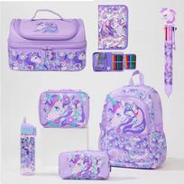 Smiggle didelė kuprinė vaikams, mokyklinė kuprinė super talpos, animacinių filmų lauko kasdienė kuprinė moksleiviams Pencil Case