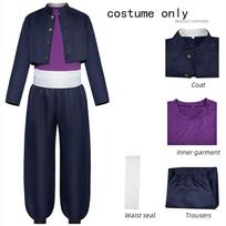 Todo Aoi Cosplay Costume Anime Navy Blue Uniform Tops Pants Halloween Carnival Set Party Suit For Comic Con Todo Aoi Outfits S black