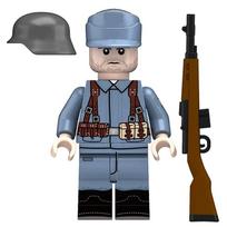 Vaikų kareivio statybinių blokų minifigūrėlių žaislai