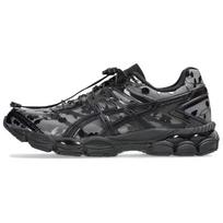 CECILIE BAHNSEN x ASICS Gel Cumulus 16 Atsparūs trinčiai Žemi Bėgimo Bateliai su GRIP Unisex Pilki Juodi Sportbačiai 1203A762-001 37 gray