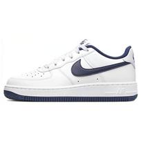 Nike Air Force 1 White Midnight Navy GS Sneakers FV5948-104 32