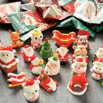 Santa Claus Mini Blind Box Christmas Ornaments & Children's Reward Toys for New Year's Day