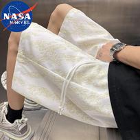NASA MARVEL Men's Summer Casual Shorts L balta